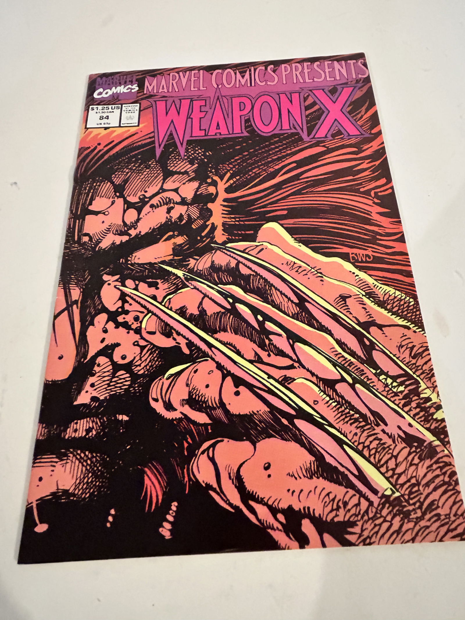 Vintage Comic Book Marvel Comics Presents # 84 (1 of 3)