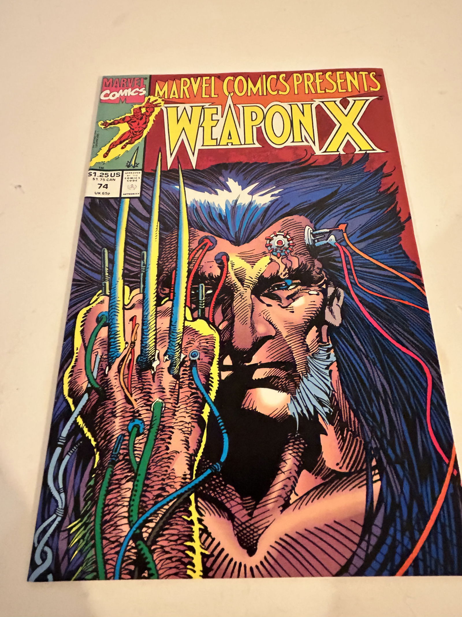 Vintage Comic Book Marvel Comics Presents # 74 (1 of 3)