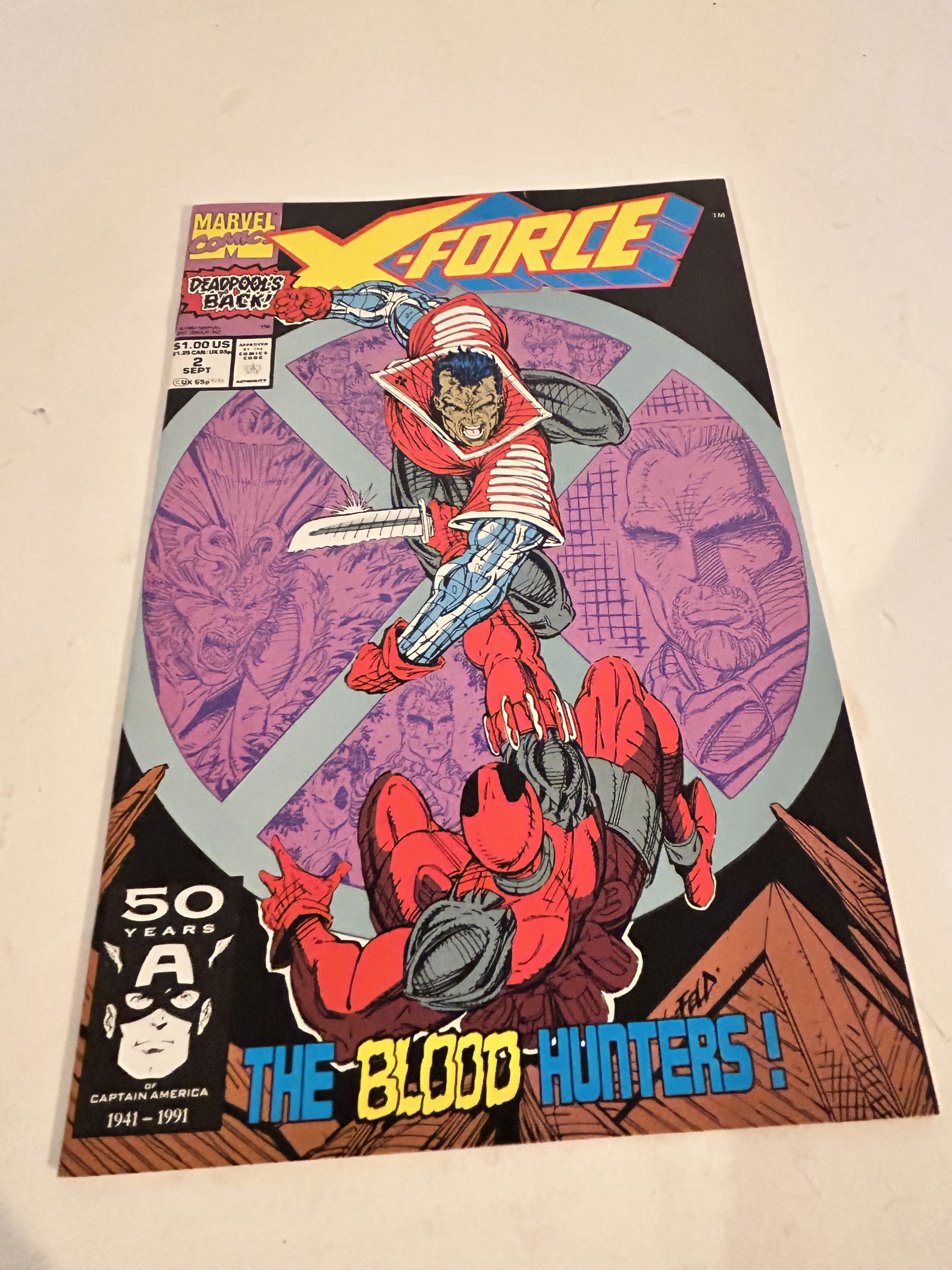 Vintage Comic Book X-Force # 2 (1 of 3)