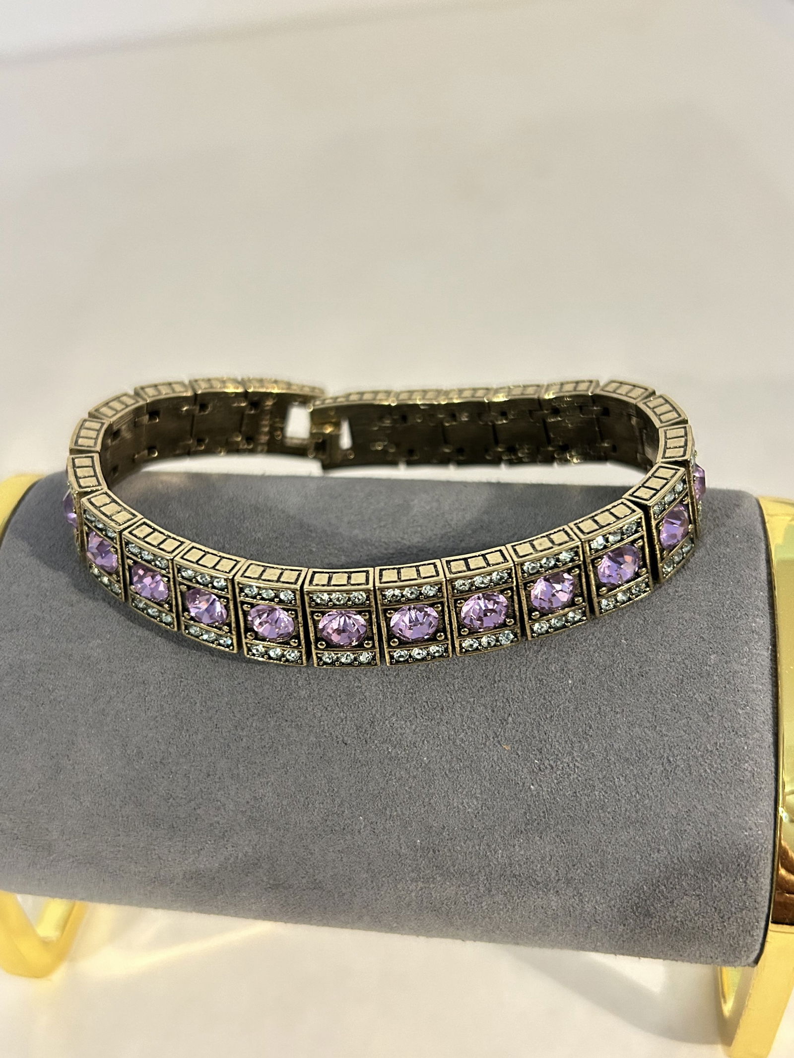 Vintage Heidi Daus Swarovski Crystal Bracelet (1 of 4)