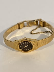 seiko watch womens vintage goldtone works