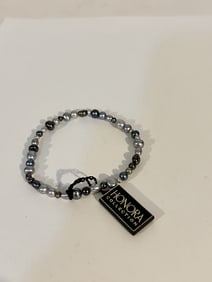 Vintage Honora pearl stretch Bracelet