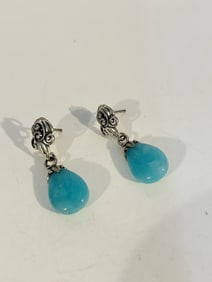 Carolyn Pollack Sterling Silver post Earrings