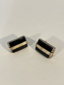 CIANI Jewelry STERLING & 14K GOLD Earrings