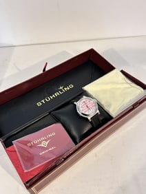Nice Stuhrling 22 jewel watch 90040 New in Box