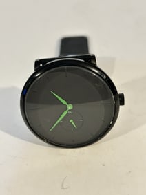 LIEBIG Watch Steel black mesh Quartz Wristwatch works great!!!