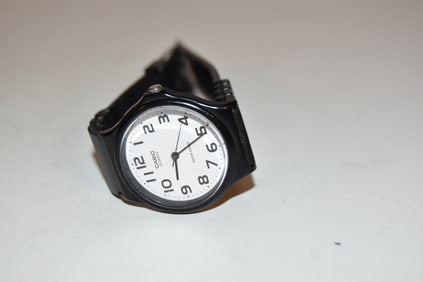 Vintage Casio black working Watch