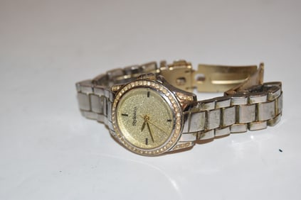 Style & co Ladies Watch Cubic Zirconia works great!!!