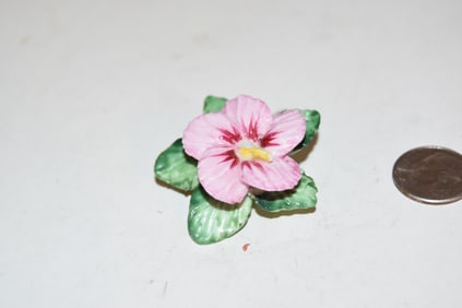 Vintage bone china flower Brooch