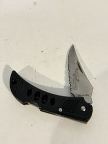 Appalachian Trail All Black Single Blade Folding Pocket Knife