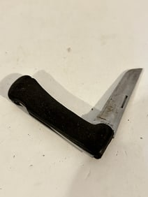 Vintage Cold Steel San Mai Mini Shinobu Tanto Folding Knife 6" Open Closed 3"