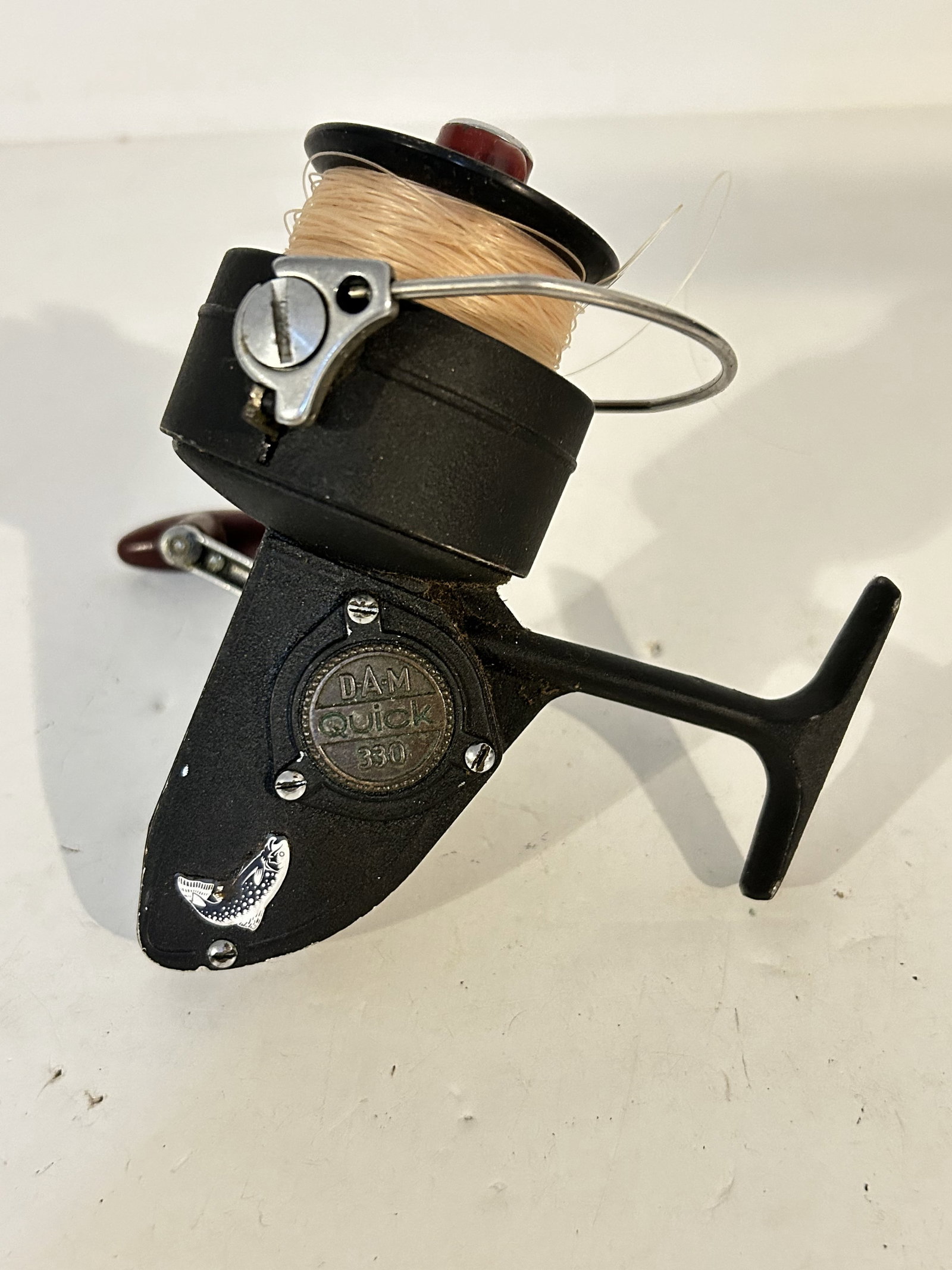 Vintage D.A.M Quick 330 spinning FISHING REEL: Vintage D.A.M Quick 330 spinning FISHING REEL Please view all photos as they are part of the description and condition of this Item, Feel free to contact me with questions or picture requests! Used It