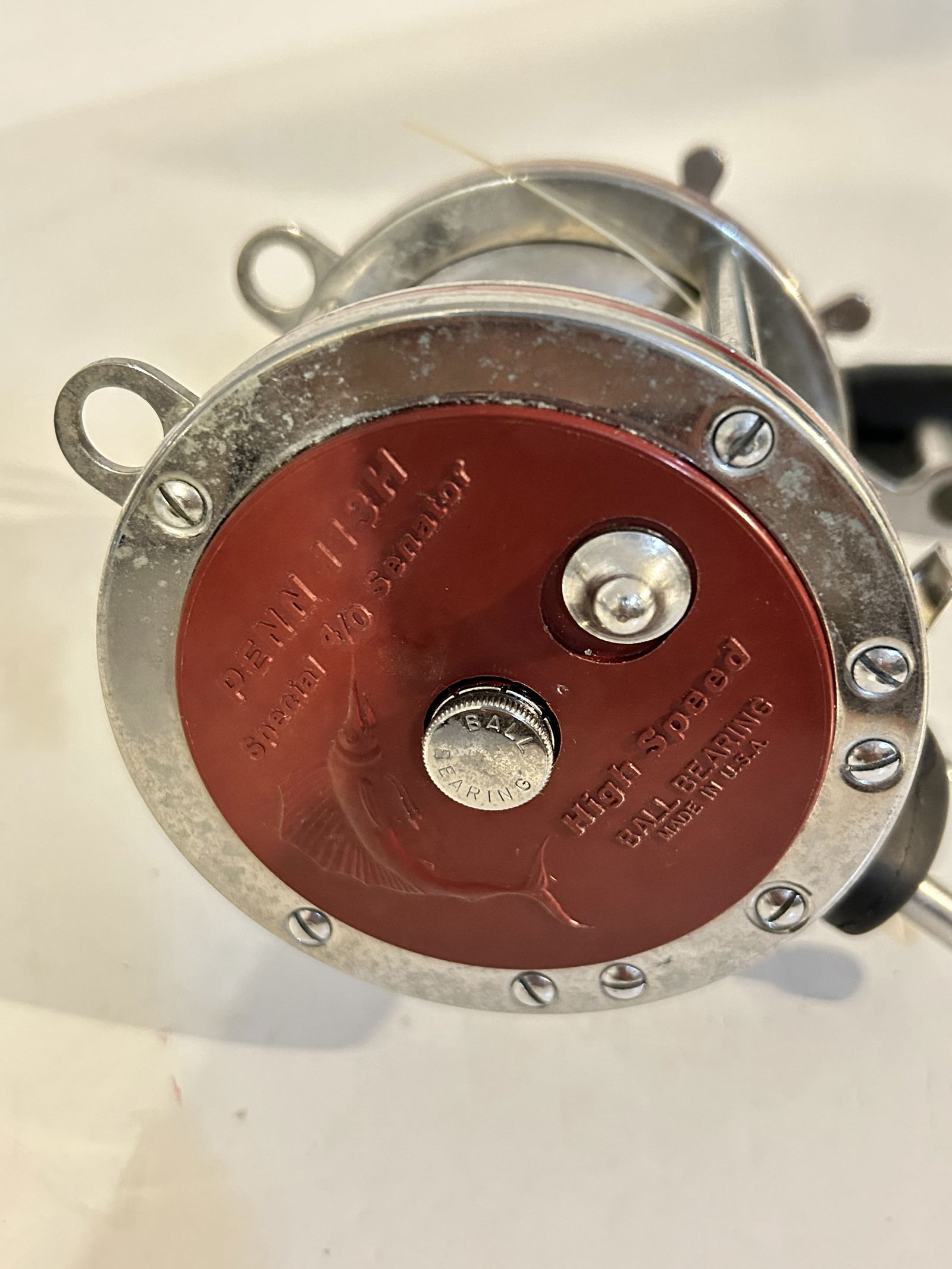 Vintage Penn Special Senator 4/0 reel 113h Nice!!!!! (1 of 7)