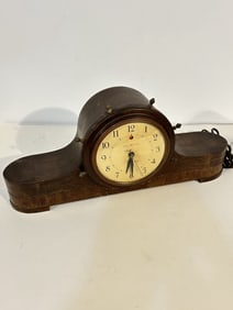 Vintage GE General Electric Mantle Clock Westminster Chime Captains Wheel