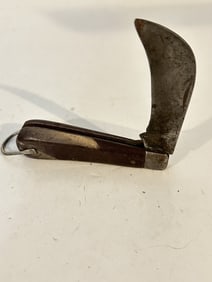 Vintage M. Klein & Sons Hawk Bill Folding Knife