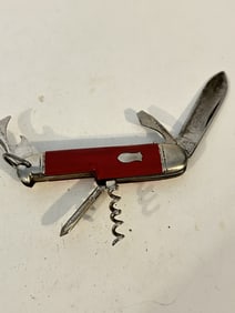 vintage Richards Sheffield England folding Pocket knife Multitool scout knife