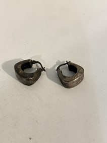 Vintage Sterling Silver thailand Earrings