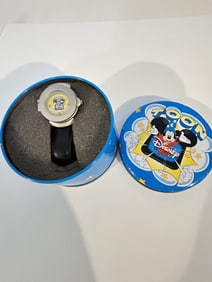 Vintage Disney Limited Release Mickey Mouse Sorcerer 3D Pop Up Toon Watch NEW