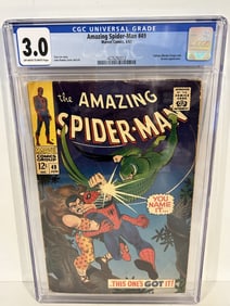 Vintage Comic Book CGC 3.0 amazing spider-man # 49