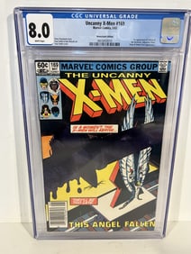 Vintage Comic Book CGC 8.0 x-men # 169