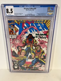 Vintage Comic Book CGC 8.5 x-men # 282