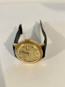 vintage timex water resistant automatic watch broken crystal