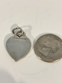 Tiffany & Co.  Charm heart Pendant