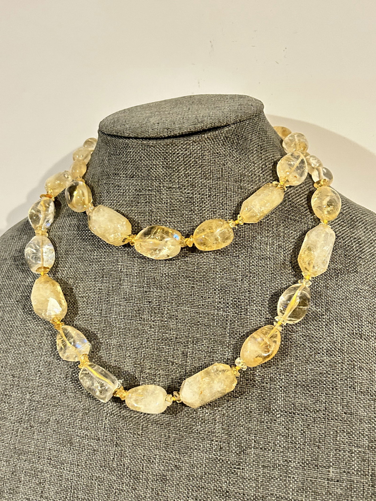 Carol Brodie Rarities Gemstone Sterling Silver necklace 32" (1 of 7)