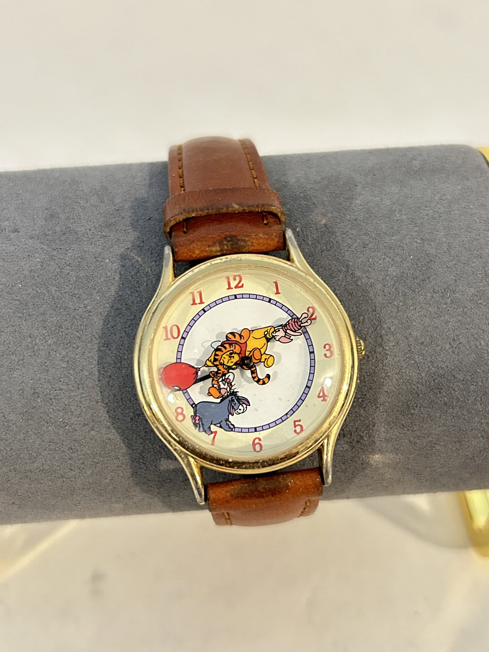 Vintage Disney Winnie The Pooh And Tigger Time Works Watch works great!!! (1 of 5)