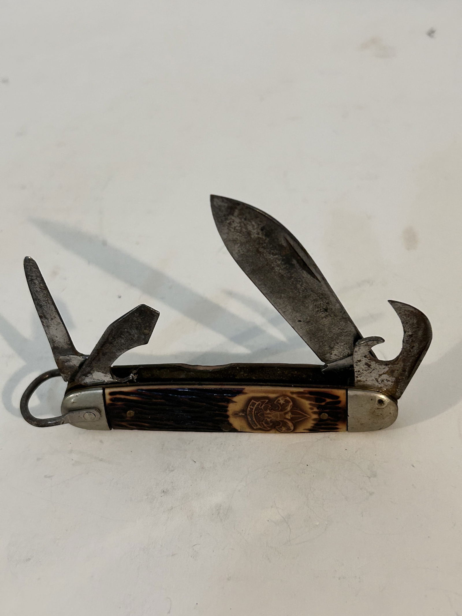 Vintage Imperial USA BSA Boy Scouts Sportsman Camp Pocket Knife (1 of 5)