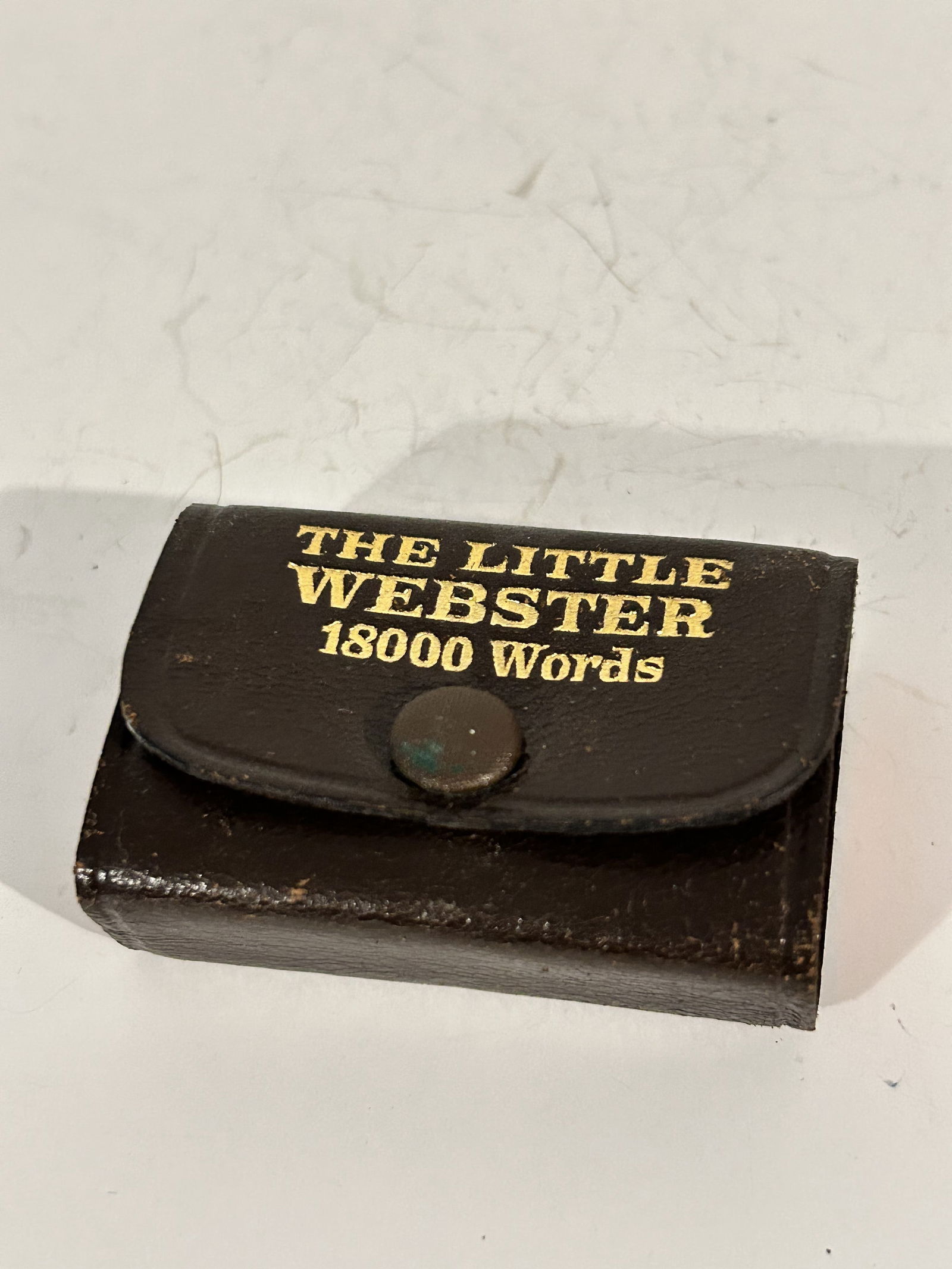 Vintage The Little Webster Dictionary 18000 Words Tiny Book (1 of 5)