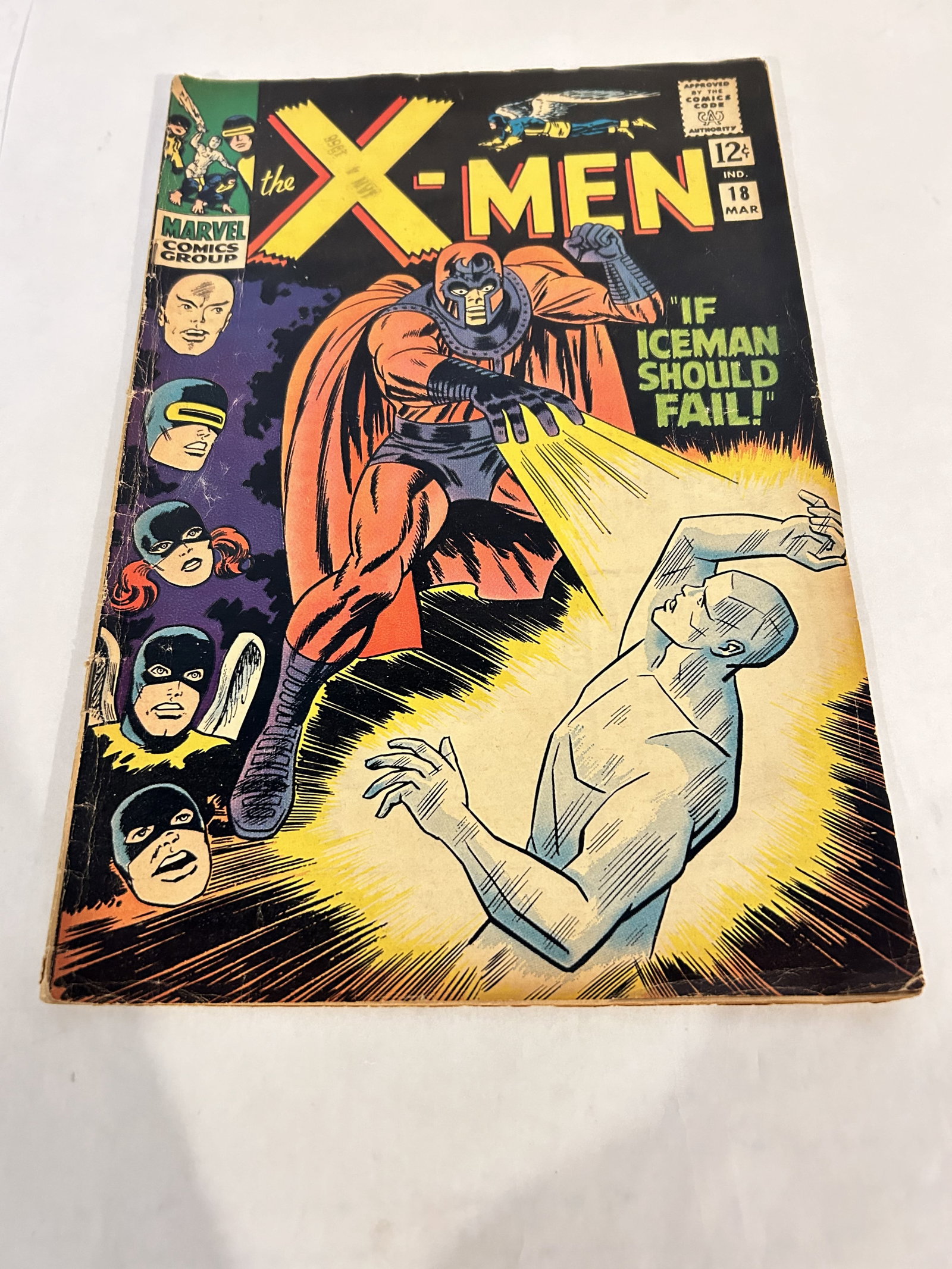 X-Men #18 Marvel (1966) Magneto appearance, Stan Lee & Jack Kirby (1 of 4)
