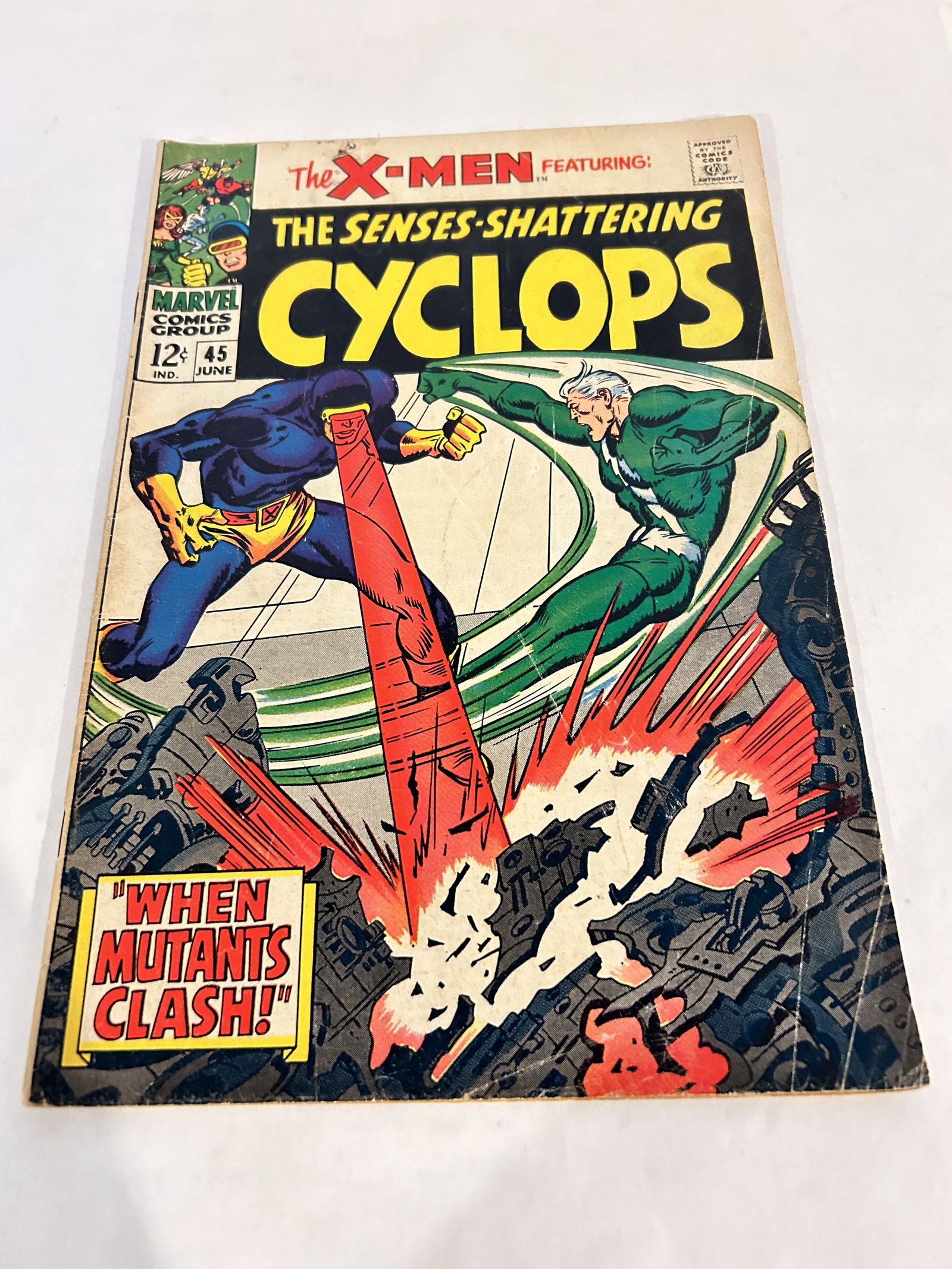 X-Men #45 Marvel Comics 1968 Cyclops (1 of 3)