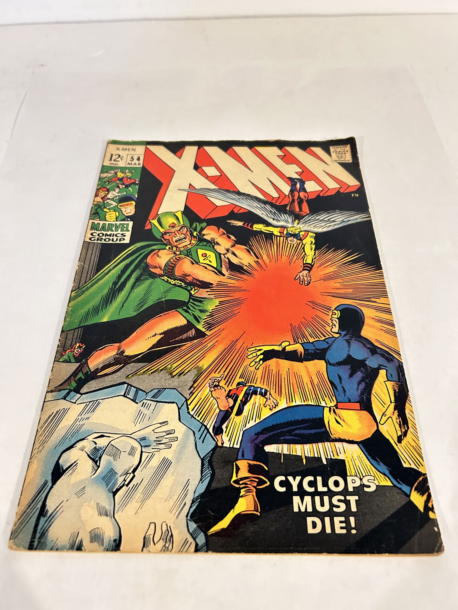 X-Men #54 1st App Alex Summers Marvel Comics 1969 (1 of 3)