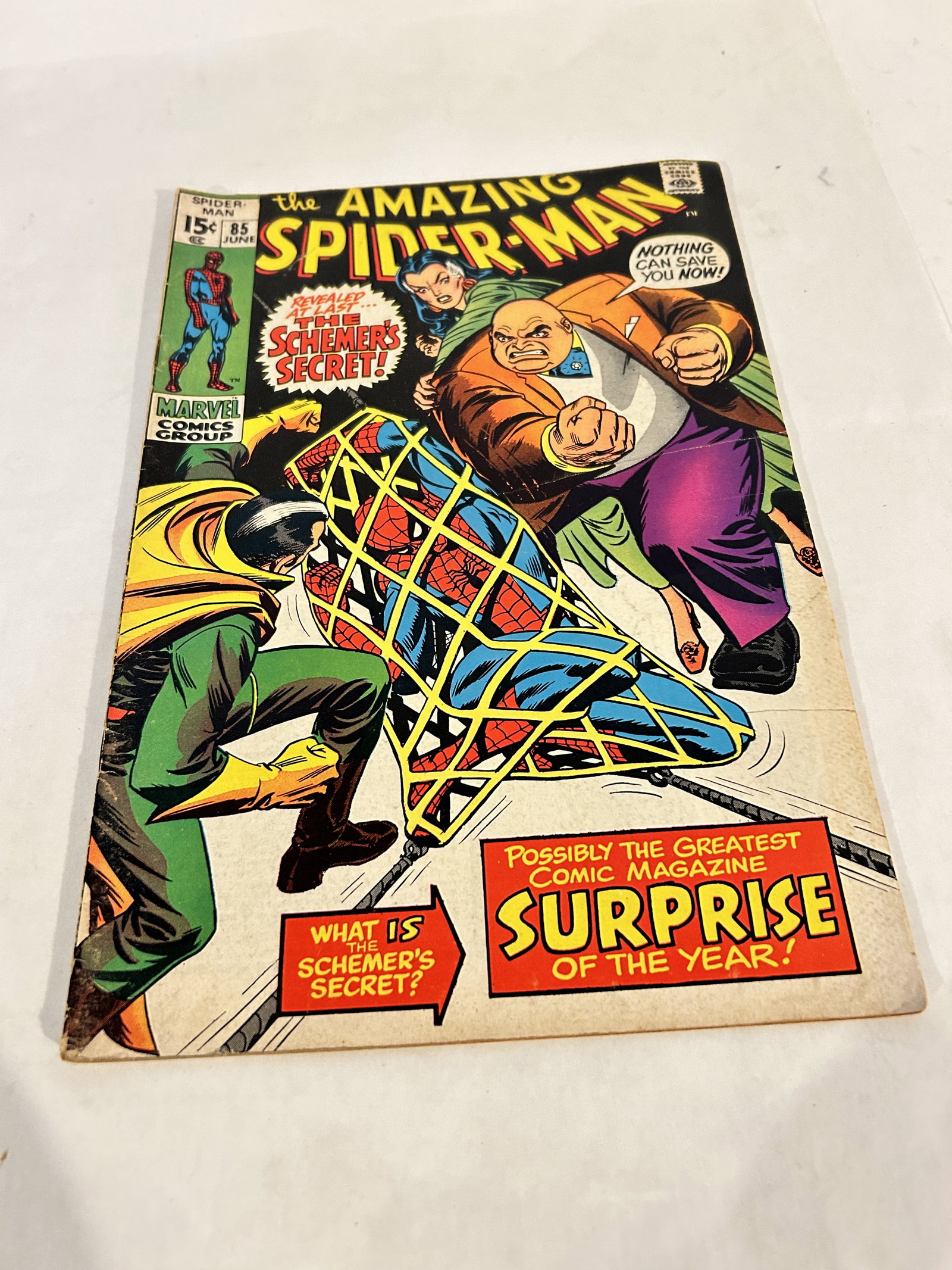 Amazing Spider-Man #85 Kingpin Appearance Stan Lee Marvel 1970 (1 of 3)
