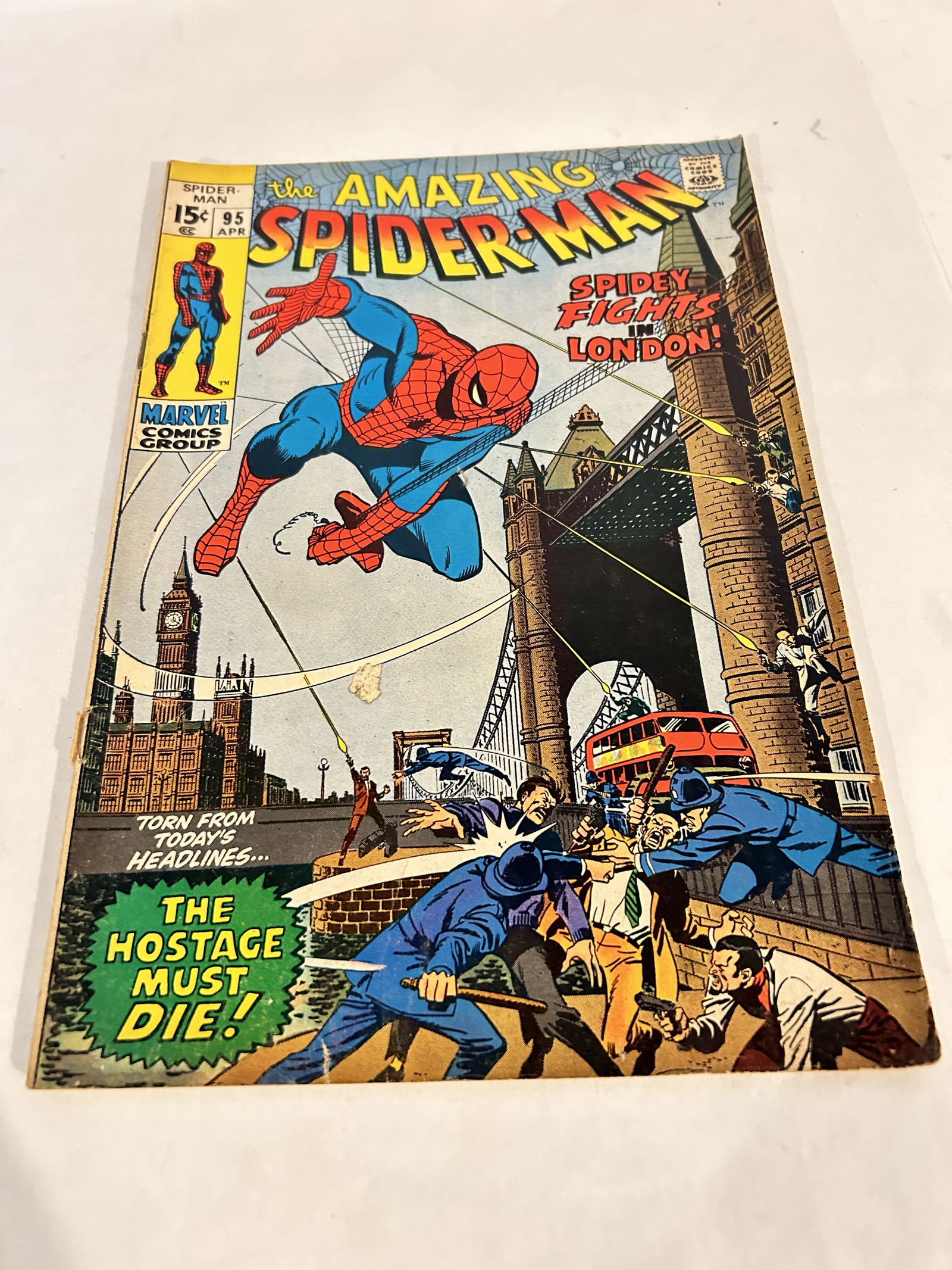 Amazing Spider-Man #95 Stan Lee John Romita Art 1971 (1 of 3)