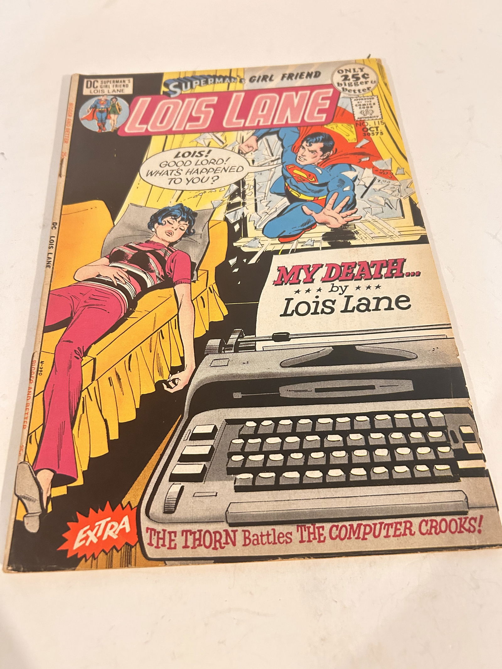 Superman's Girlfriend, Lois Lane #115 - DC Comics - 1971 (1 of 3)