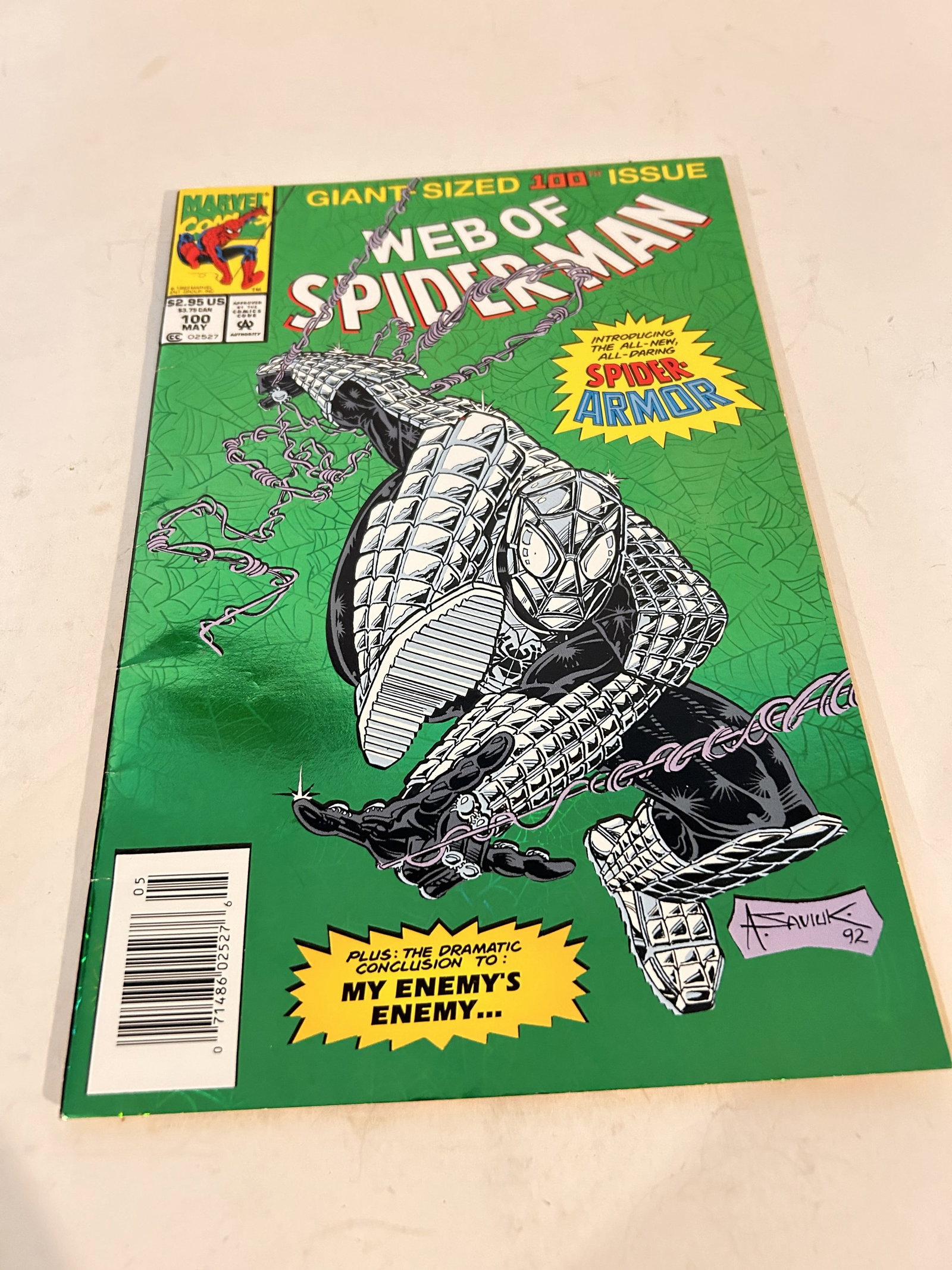 Web of Spider-Man #100 1993 Marvel Comics: Web of Spider-Man #100 1993 Marvel Comics Please view all photos as they are part of the description and condition of this Item, Feel free to contact me with questions or picture requests! Used Item A