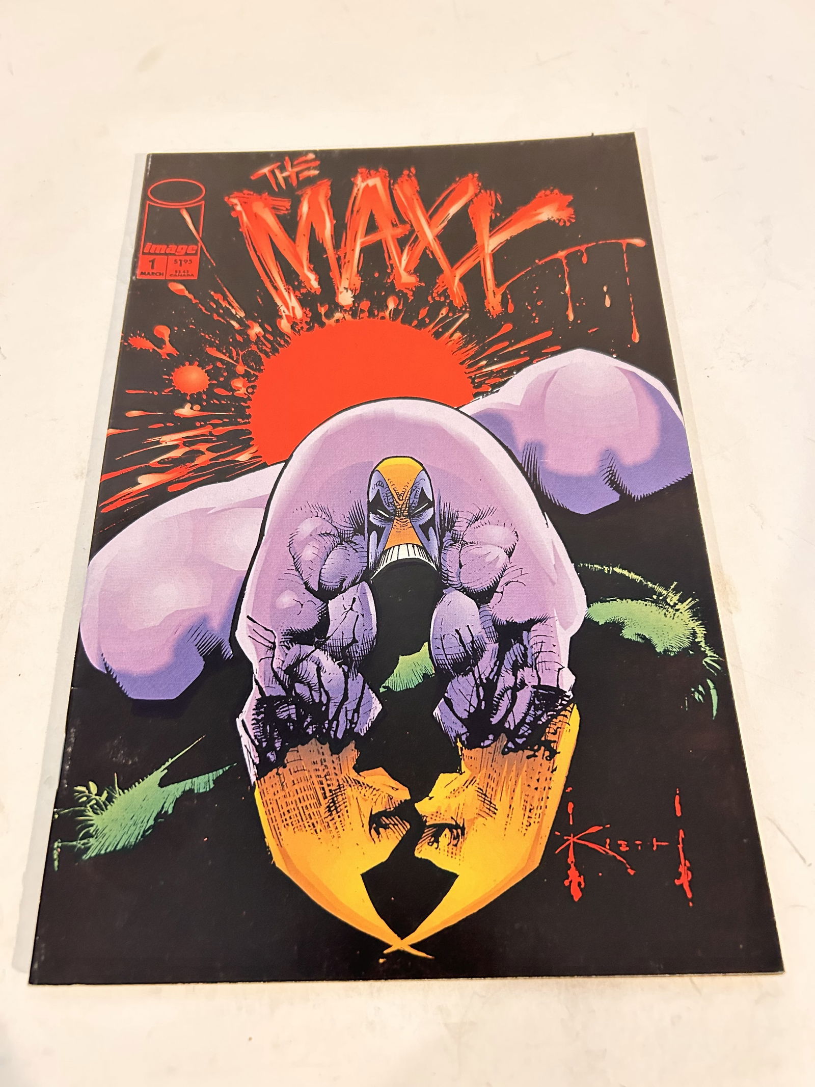 The Maxx #1 Image Comics 1993 Sam Kieth (1 of 3)