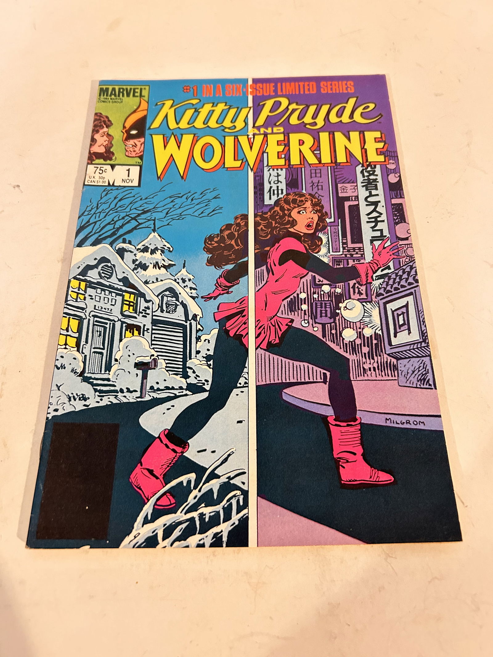 Kitty Pryde and Wolverine #1 Nov. 1984 Marvel Comics (1 of 3)
