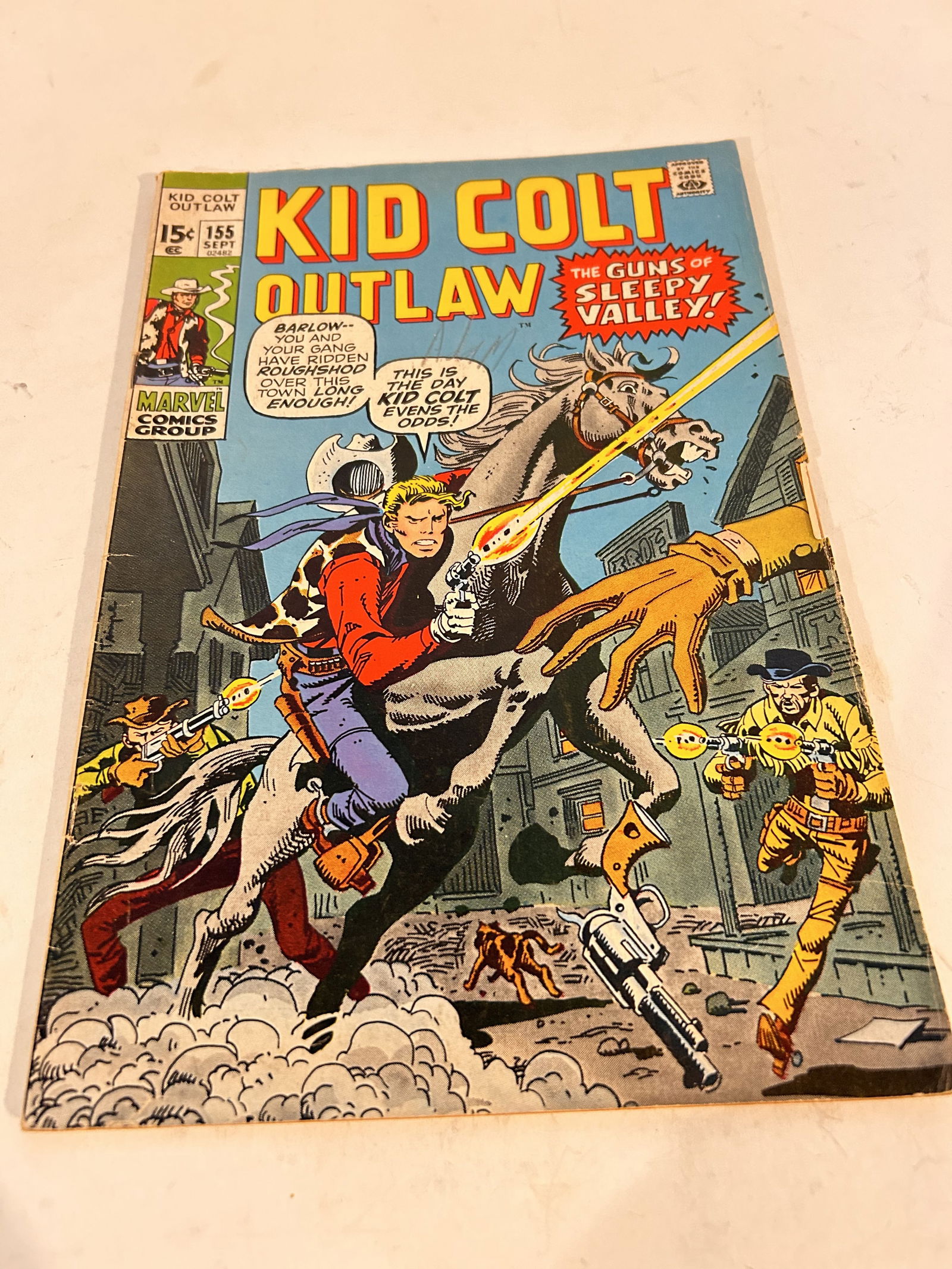 Kid Colt Outlaw comic Marvel Vol.1, #155, September 1971 (1 of 3)