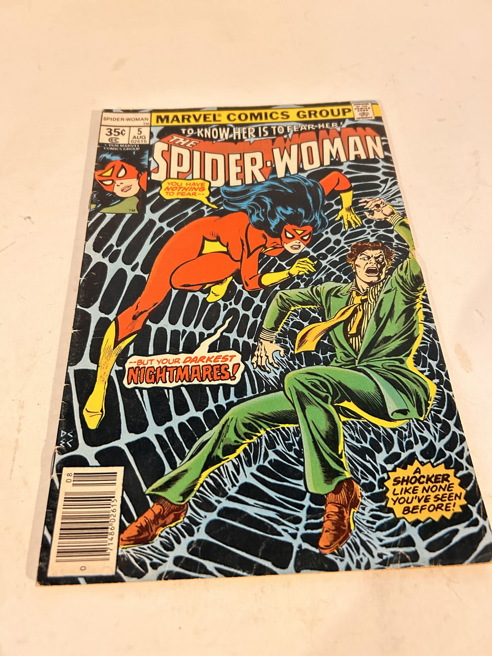 Spider-Woman #5 1st Full Morgan le Fay App Since Golden Age (1 of 3)