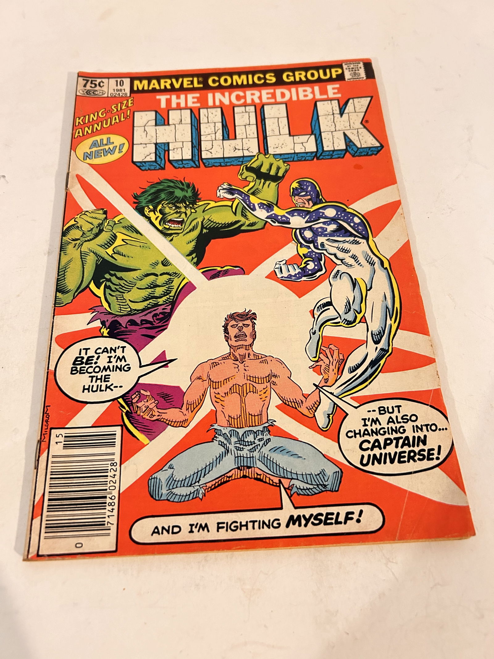 Marvel Comics Incredible Hulk Annual 10 1981 (1 of 3)