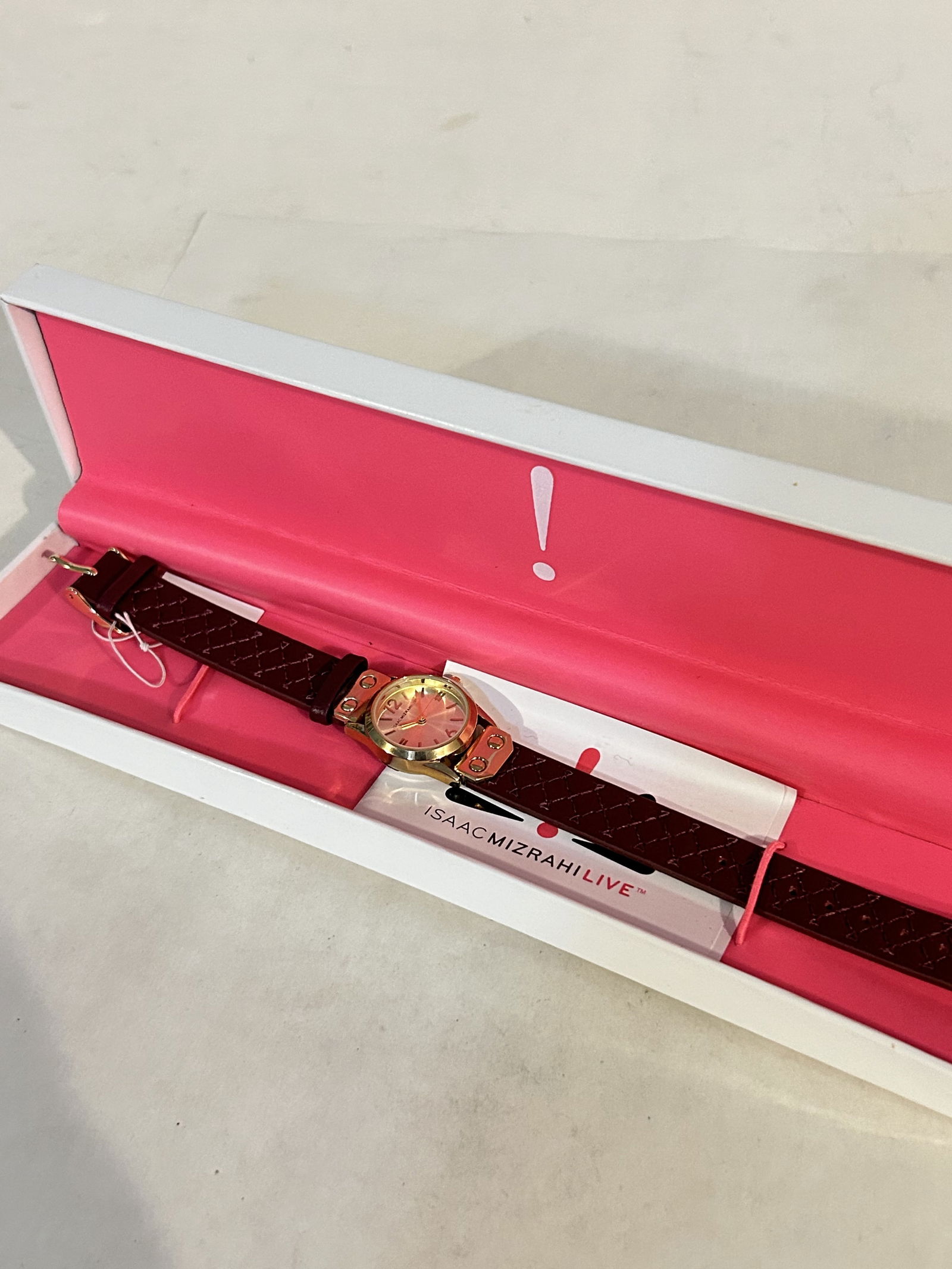 Vintage Isaac Mizrahi Live Quartz working Watch (1 of 5)