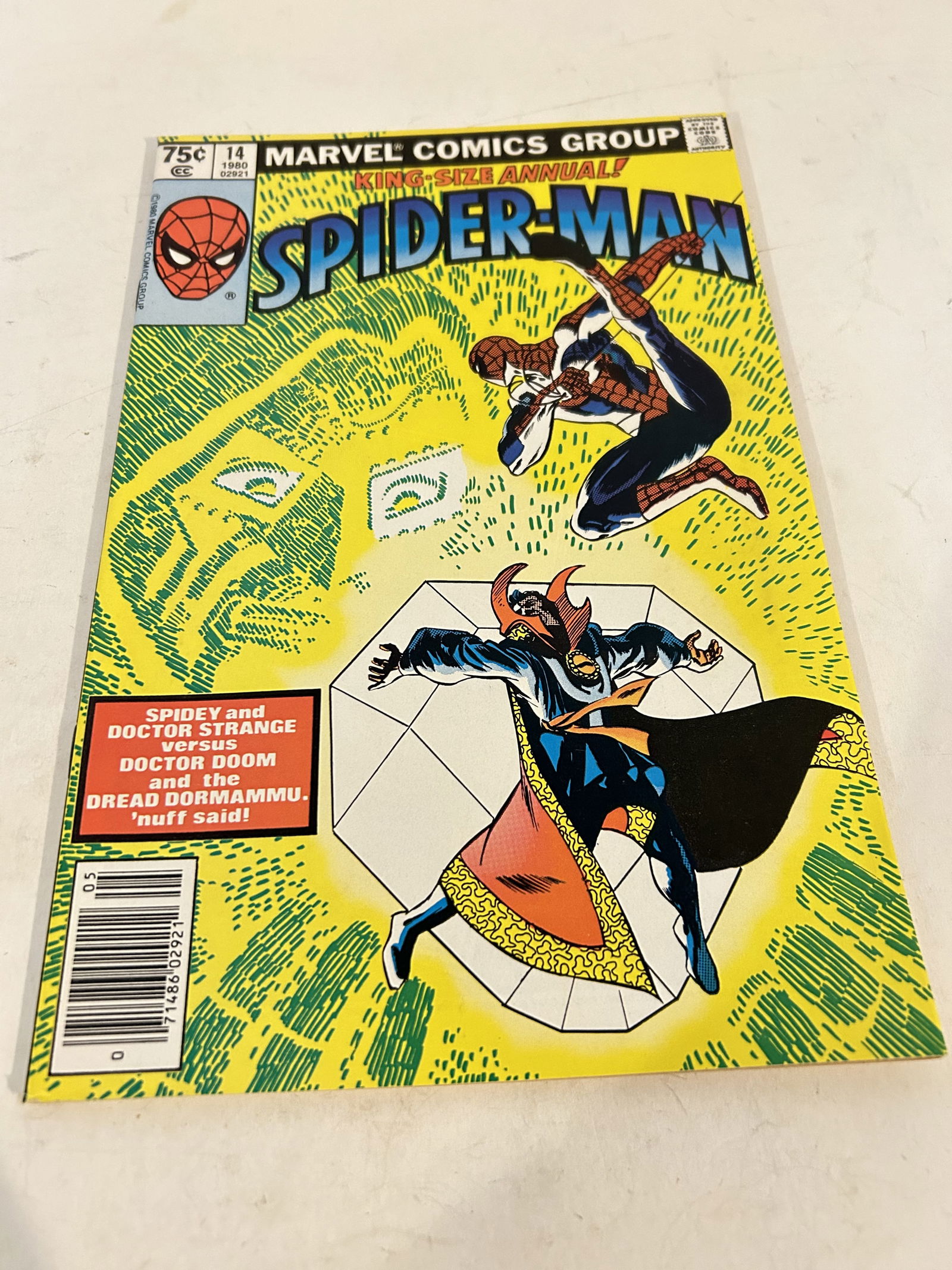 Marvel Comics King Size Annual Amazing Spider-Man #14 Oct 1980 Doctor Strange (1 of 3)