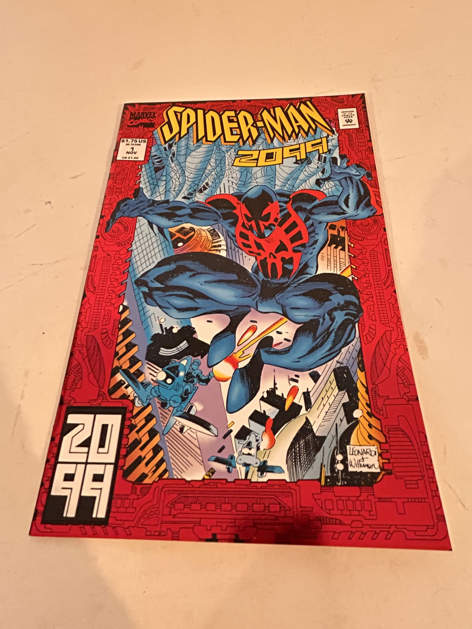 SPIDER-MAN 2099 #1 - Red Foil Cover - Marvel Comics (1 of 3)