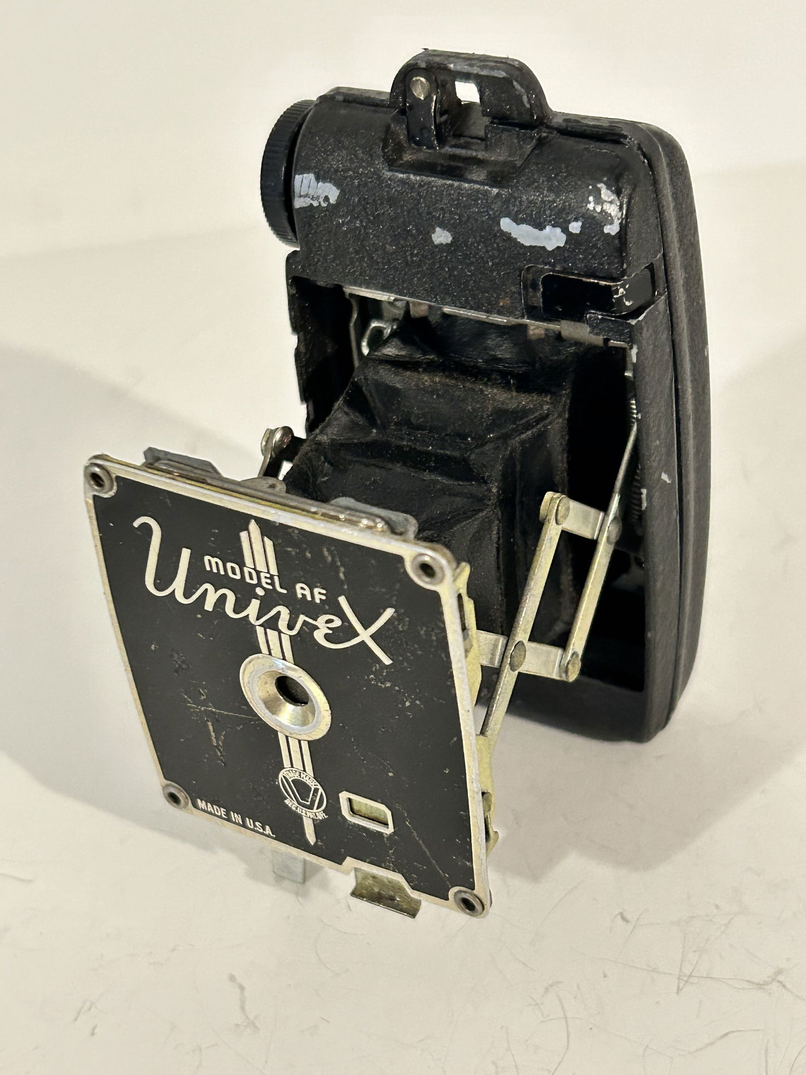 Universal Camera Corp Univex Model AF Art Deco Minature Metal Camera Black (1 of 7)