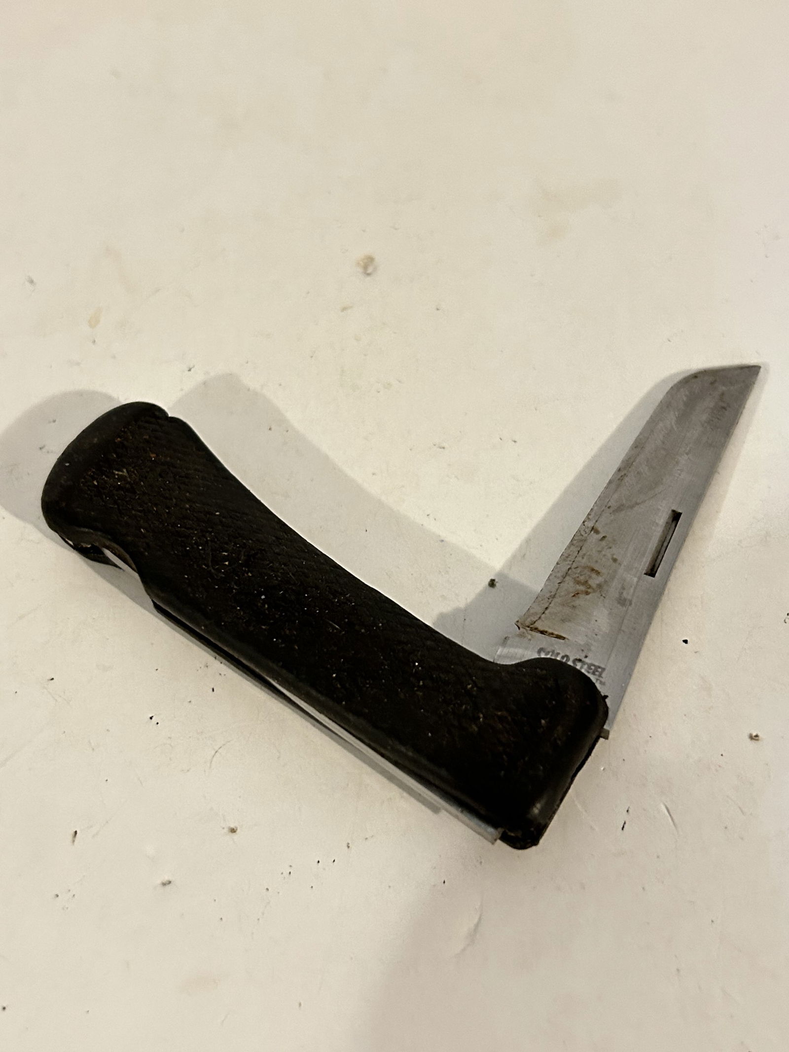 Vintage Cold Steel San Mai Mini Shinobu Tanto Folding Knife 6" Open Closed 3" (1 of 5)