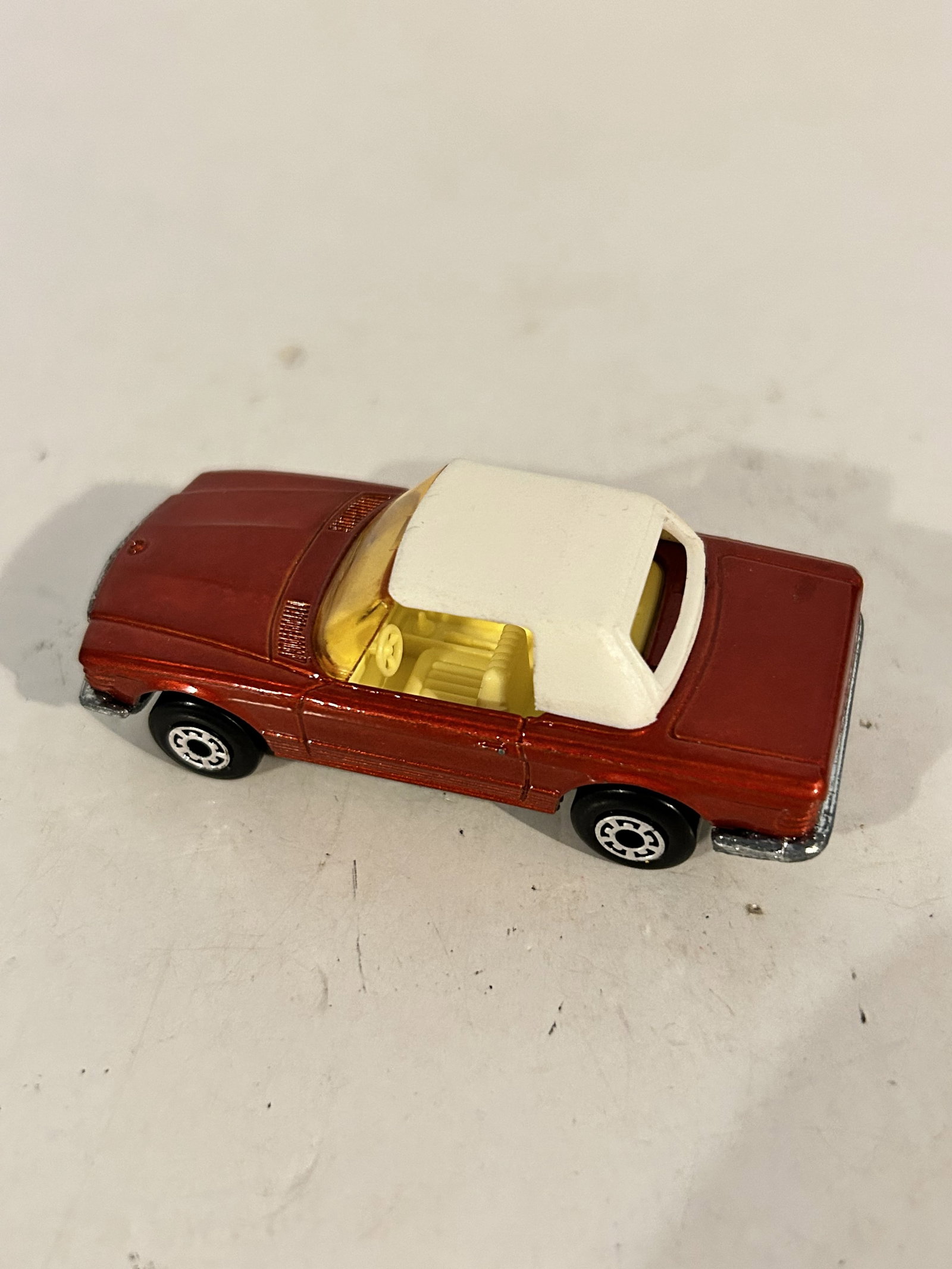 Vintage Match box car MERCEDES 350 SL #6: Vintage Match box car MERCEDES 350 SL #6 Please view all photos as they are part of the description and condition of this Item, Feel free to contact me with questions or picture requests! Used Item AS