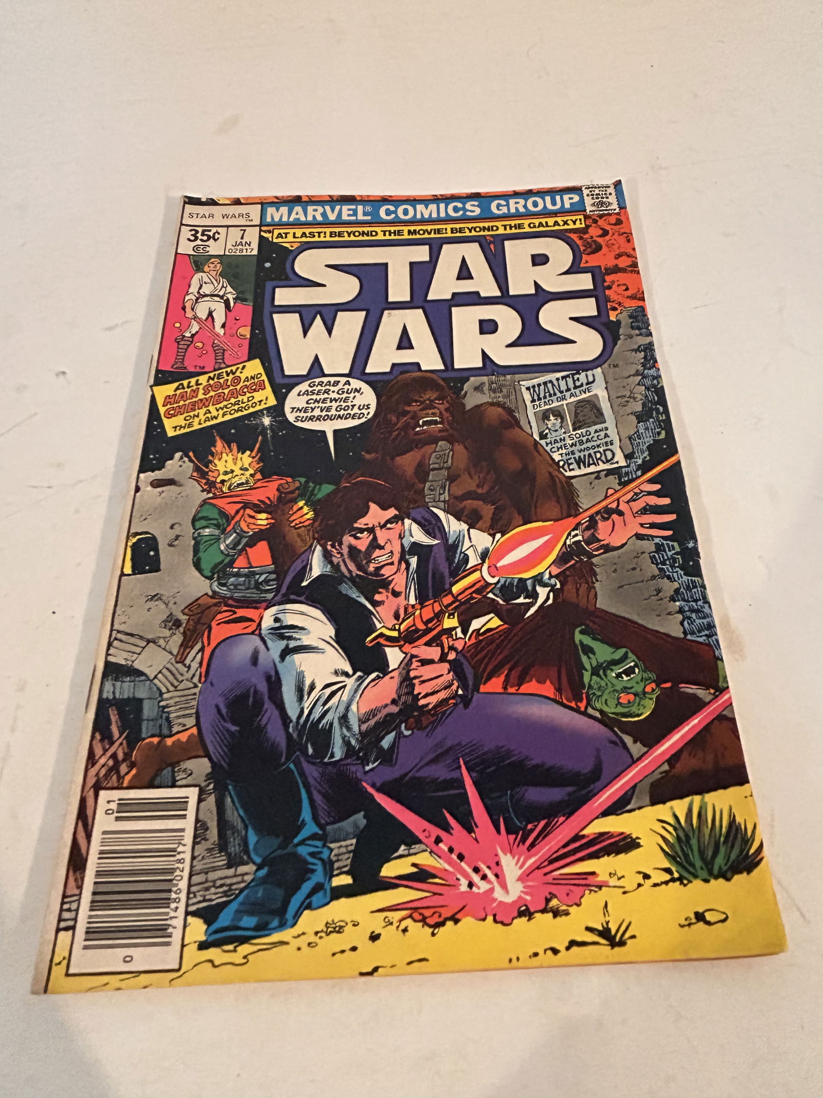 Vintage Comic Book Star Wars #7 1st Printing (1 of 2)
